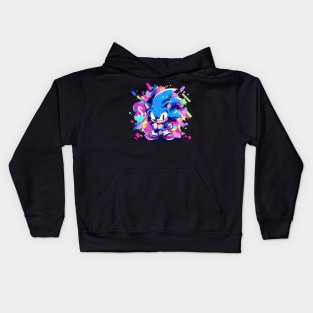 chibi sonic Kids Hoodie